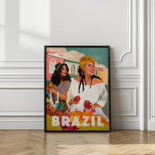 Load image into Gallery viewer, Belem Brazil Colorful Travel Art
