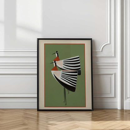 Striped Bird Pair