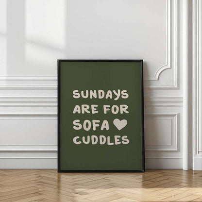 Sunday Sofa Cuddles