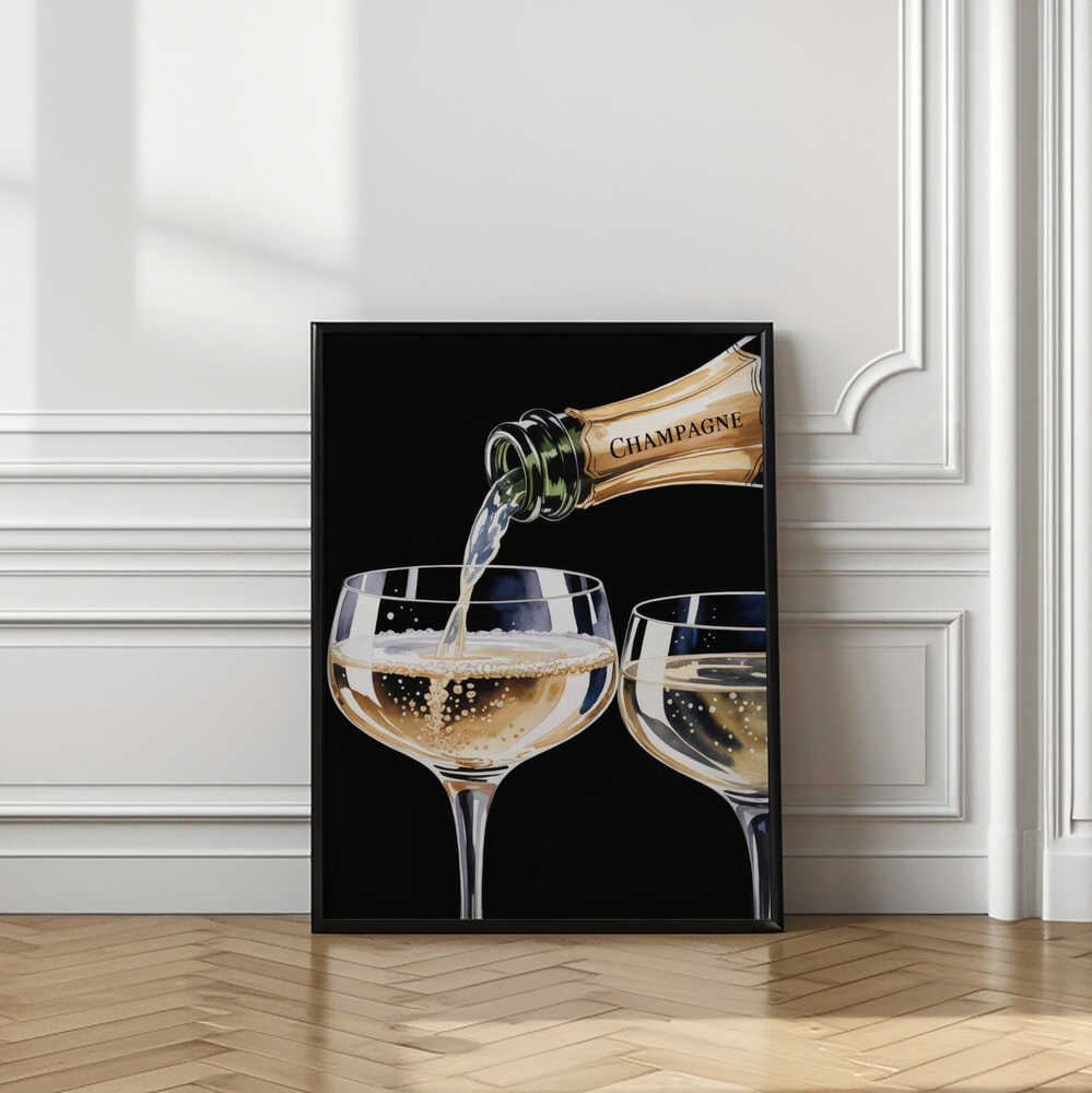 Pouring Champagne