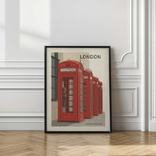 Load image into Gallery viewer, London Travel Poster
