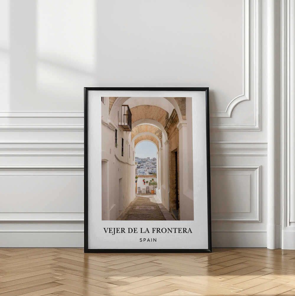 Vejer de la Frontera Spain Travel poster
