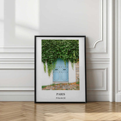 Montmartre Paris Travel poster