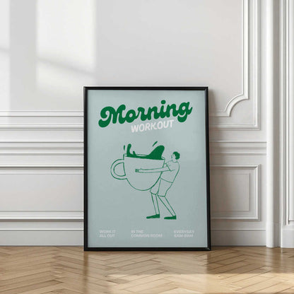 Morning workout - Coffee addicted