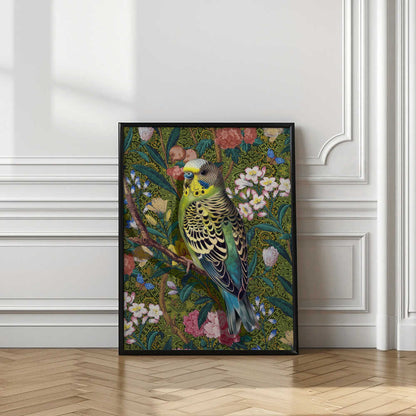 Parakeet In the Conservatory