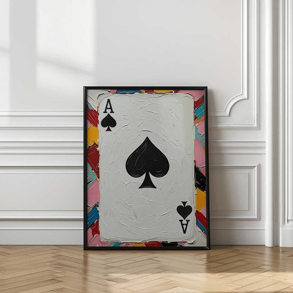 Textured Ace Of Spades