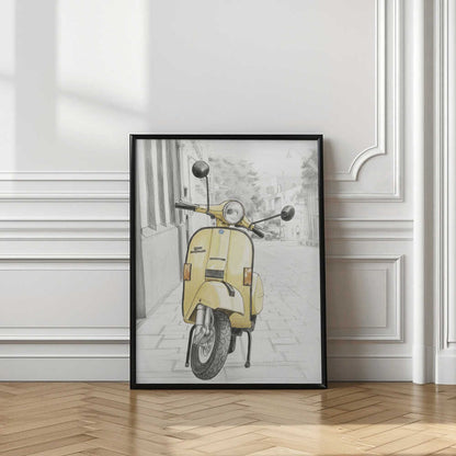 Yellow Scooter