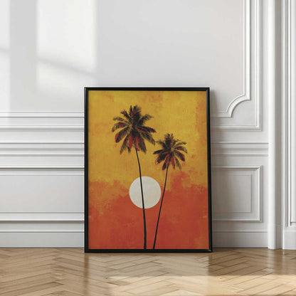 Bright Tropical Sunset