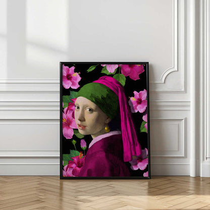 Girl With Pearl – the In Tropical Garden Edition
