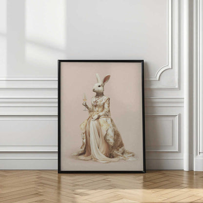 Rabbit In a Haute Couture Dress