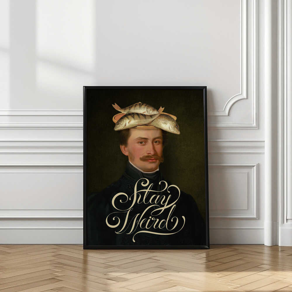 Stay Weird Fish Portrait
