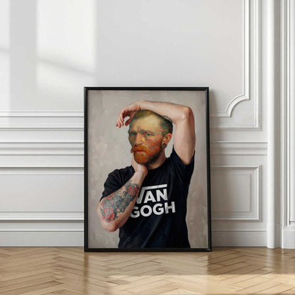 Modern Painterly Portrait