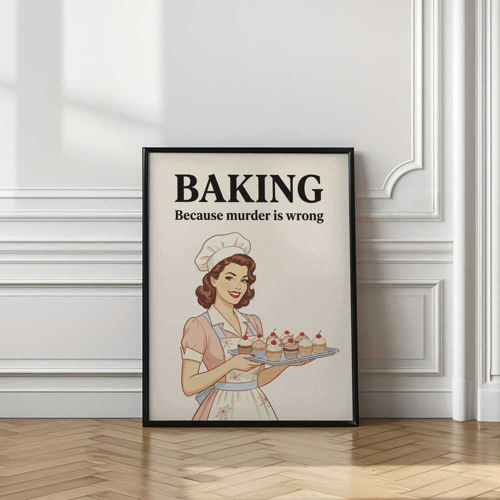 Retro Baking Humor
