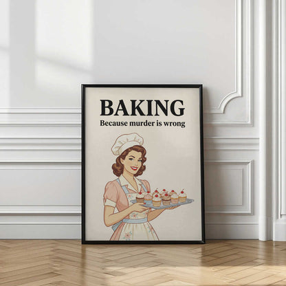 Retro Baking Humor