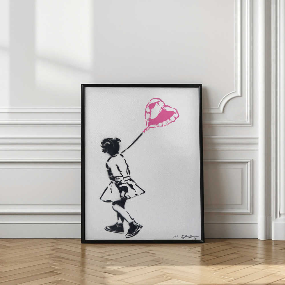 Little Girl Pink Heart