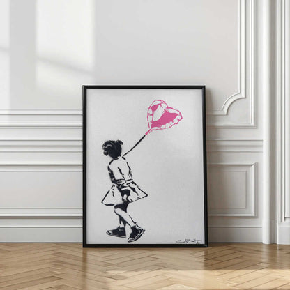Little Girl Pink Heart