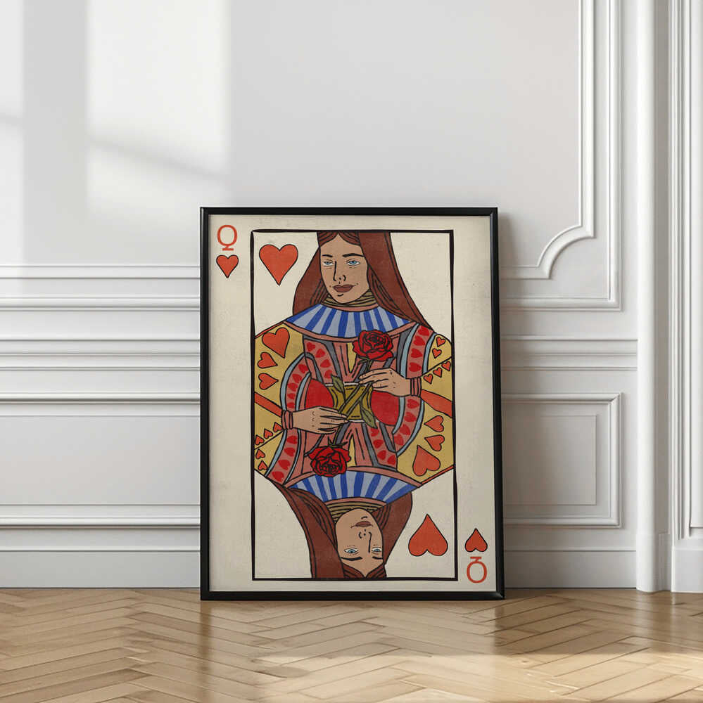 Queen Of Hearts Card