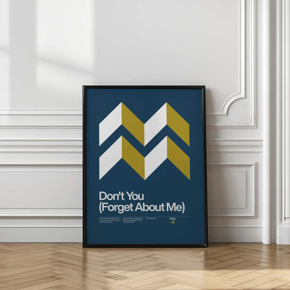 Retro Geometric Lyric