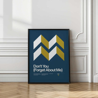 Retro Geometric Lyric