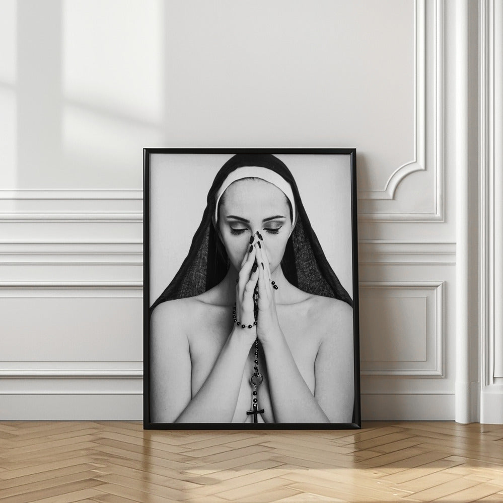 Sacred and profane Alternative Nun Photographic Print