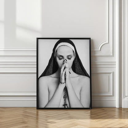 Sacred and profane Alternative Nun Photographic Print