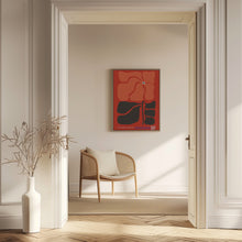 Load image into Gallery viewer, English Gardens Red/Orange
