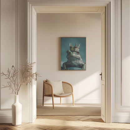 Regal Amphibian |  Frog wall art