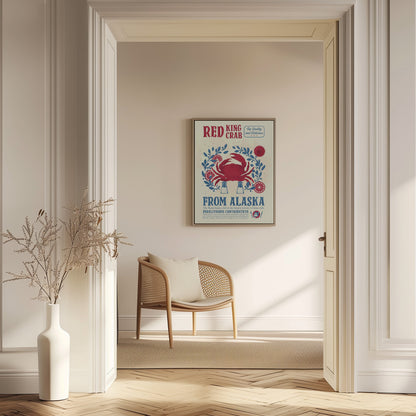 Crab kitchen print