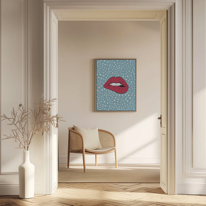 Lip Bite Whimsy