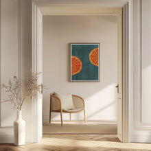 Load image into Gallery viewer, You and Me | Water colour orange fruit wall art
