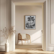 Load image into Gallery viewer, Vintage Palm Tree Drawing I

