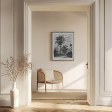 Load image into Gallery viewer, Vintage Palm Tree Drawing V
