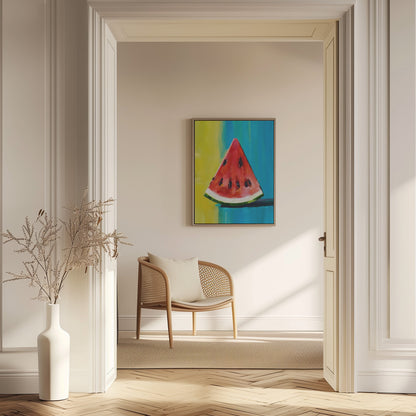 Watermelon Slice | Fruit wall art