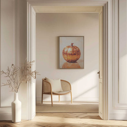 Disco Ball Pumpkin