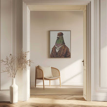 Load image into Gallery viewer, Pigeon Dressed In Vintage Attire
