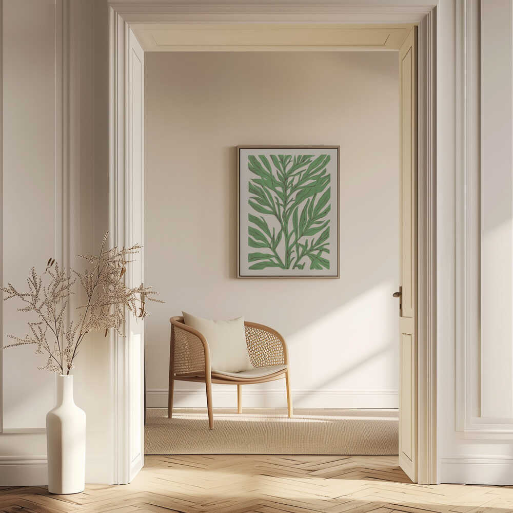 Elegant Green Leaves