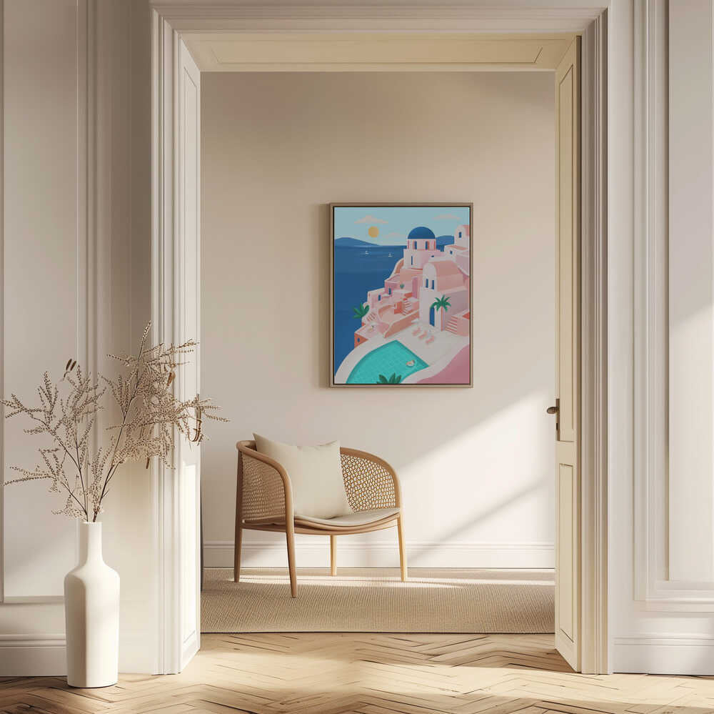 Tranquil Mediterranean Coastal Scene
