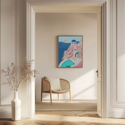 Tranquil Mediterranean Coastal Scene