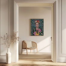 Load image into Gallery viewer, Frida Kahlo By Catsanddotz Prtlr

