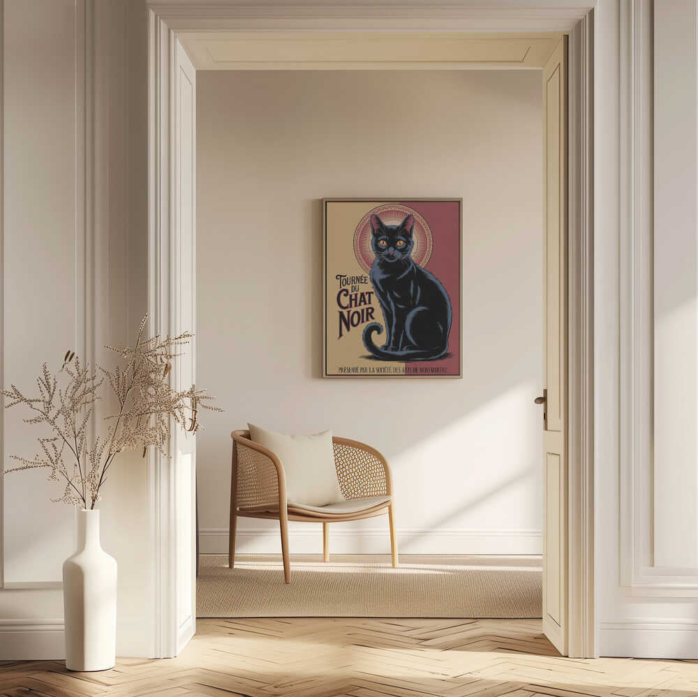 Chat Noir Vintage Advert Poster Art