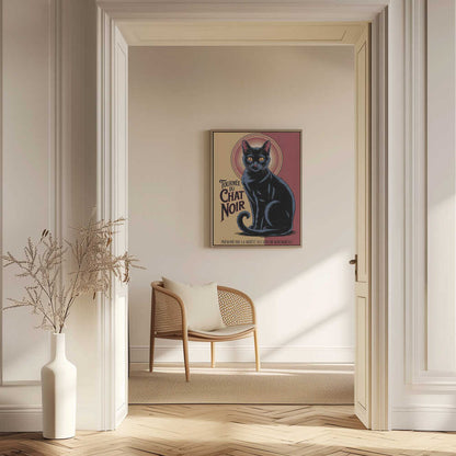 Chat Noir Vintage Advert Poster Art