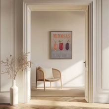 Load image into Gallery viewer, Bottomless Mimosas Pastel Cocktail Bar Art
