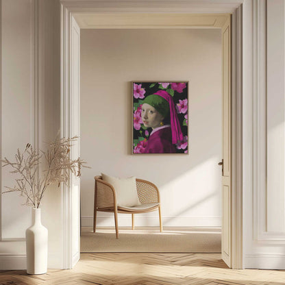 Girl With Pearl – the In Tropical Garden Edition