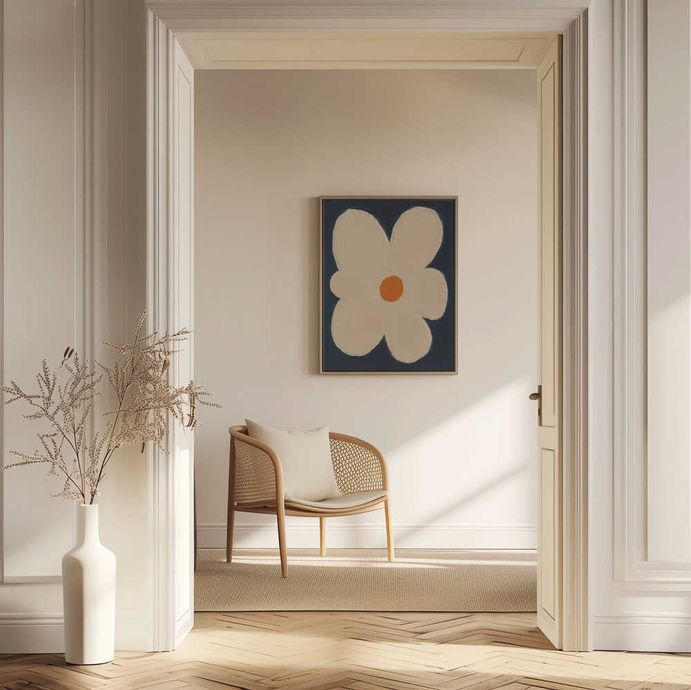 Bold Abstract Daisy Floral