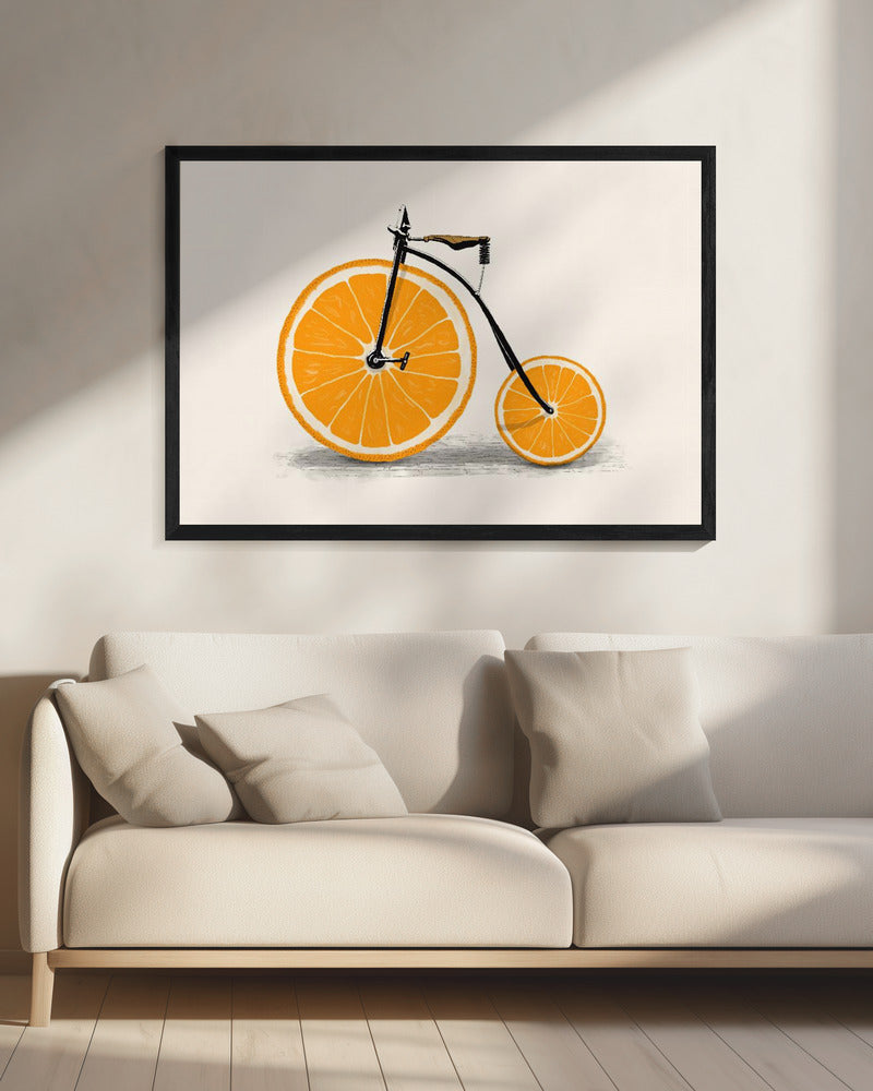 Vitamin | Orange fruit bike