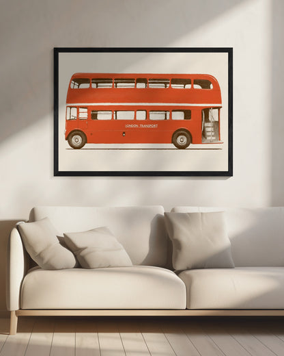 Red English Bus
