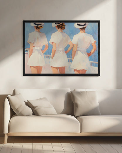 Retro Three Sailors