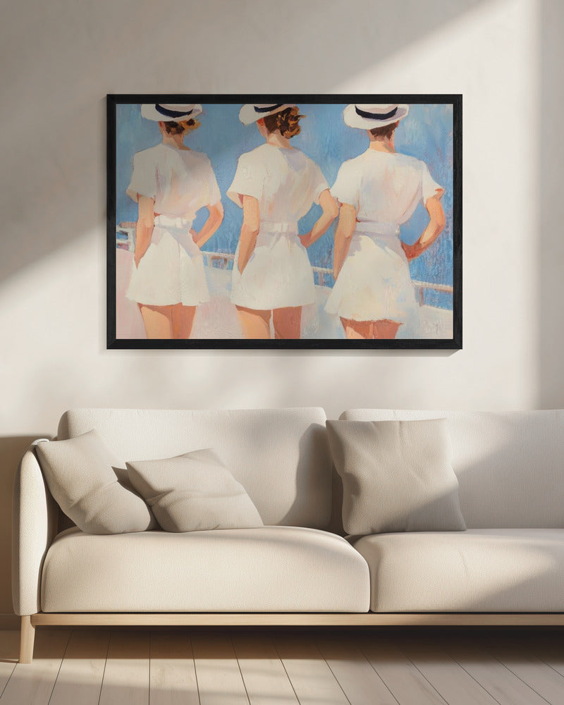 Retro Three Sailors