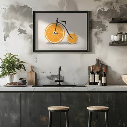 Vitamin | Orange fruit bike