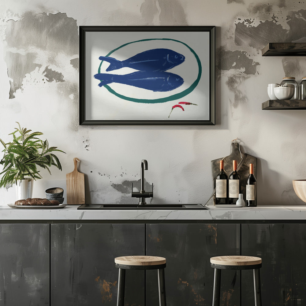 Blue Fish and Spice